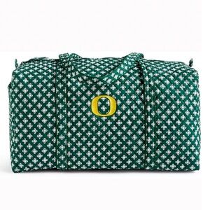 Vera Bradley Collegiate Collection U of Oregon Large Duffel